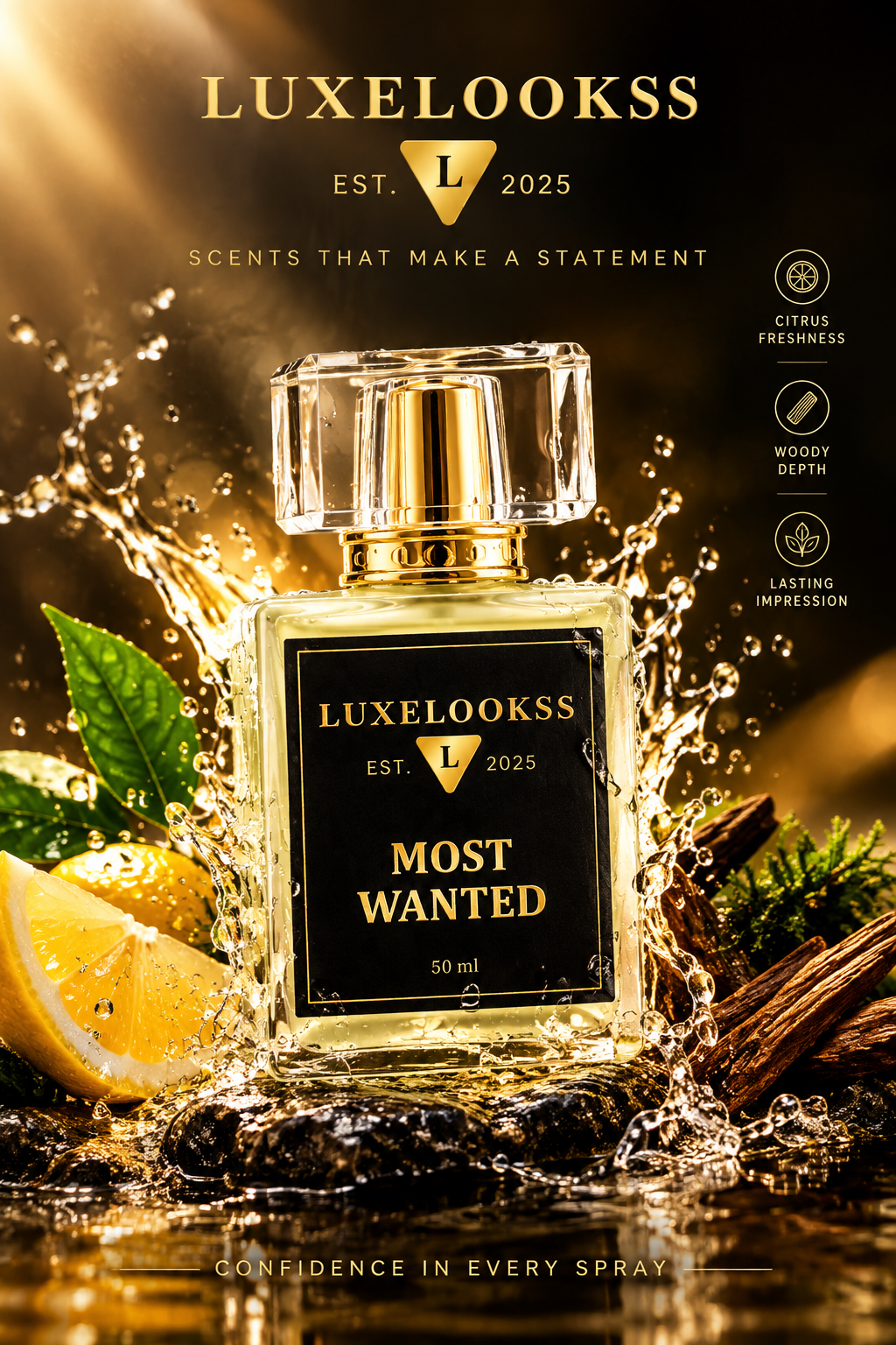 LUXELOOKSS Most Wanted — Eau de Parfum