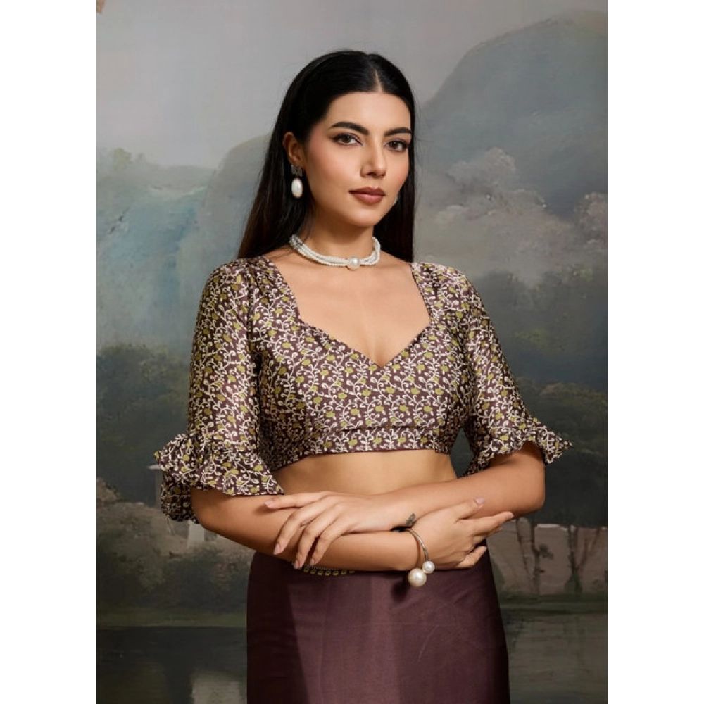 The "Dinner-to-Dancefloor" Satin Saree